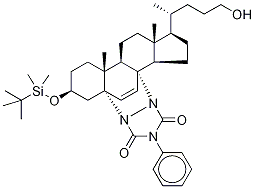 5α,8α-[N,N-(4-Phenylurazole)]-3-O-tert-butyldimethylsilyl-chol-6-en-3β,24-diol Structure