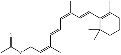 9-cis,13-cis-Retinol 15-Acetate 구조식 이미지