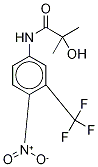 Hydroxy FlutaMide-d6 구조식 이미지