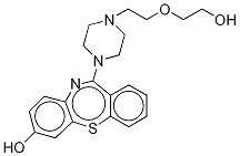 7-Hydroxy Quetiapine-D8 구조식 이미지