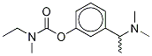 rac Rivastigmine-D6 구조식 이미지