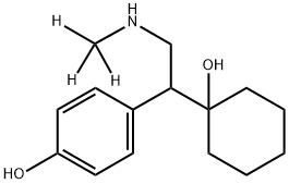 D,L N,O-Didesmethylvenlafaxine-d3 Structure