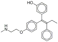 N-Desmethyl Droloxifene-d5 Structure