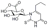 1-Deoxy-1-(3,4-dihydro-4-oxo-6-propyl-2-thioxo-1(2H)-pyrimidinyl)- -D-Glucopyranuronic Acid Methyl Ester Structure