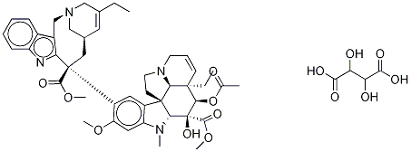 Vinorelbine-d3 Ditartrate 구조식 이미지