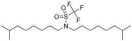 N,N-Bis(7-methyloctanyl)trifluoromethane Sulfonamide 구조식 이미지