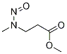 N-Nitroso-N-methyl-3-aminopropionic Acid-d3, Methyl Ester Structure