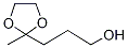 2-Methyl-1,3-dioxolane-2-propanol-d4 구조식 이미지