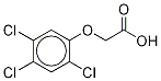 2,4,5-Trichlorophenoxyacetic Acid-13C6 Structure