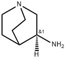 (3S)-AMinoquinuclidine-D1 Dihydrochloride 구조식 이미지
