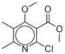 2-Chloro-5,6-diMethyl-4-Methoxy-nicotinic Acid Methyl Ester 구조식 이미지