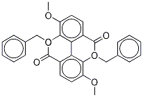 6,6'-Dibenzyloxy-5,5'-diMethoxy-2,2'-diphenic Acid DiMethyl Ester 구조식 이미지