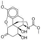  N-Des(cyclopropylMethyl)-N-Methoxycarbonyl-3-O-Methyl 8β-Hydroxy Naltrexone