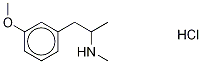 3-Methoxy MethaMphetaMine-d3 Hydrochloride 구조식 이미지