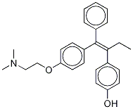 4'-Hydroxy TaMoxifen-d6 
(contains up to 10% E isoMer) 구조식 이미지