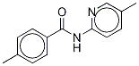 4-Methyl-N-(5-Methyl-2-pyridinyl)benzaMide-d6 구조식 이미지