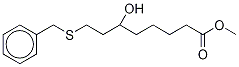 6-Hydroxy-8-[(phenylMethyl)thio]-octanoic Acid Methyl Ester-d5 구조식 이미지