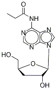 N6-Propionyl Cordycepin-d5 Structure