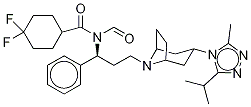 N-ForMyl Maraviroc 구조식 이미지