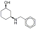 rac-cis-3-[(PhenylMethyl)aMino]cyclohexanol 구조식 이미지