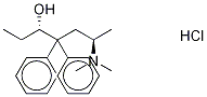 β-Methadol-d3 Hydrochloride 구조식 이미지