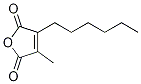 2-Hexyl-3-MethylMaleic Anhydride-d3 구조식 이미지