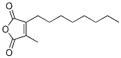 2-Methyl-3-octylMaleic Anhydride Structure