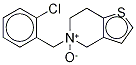 Ticlopidine-d4 N-Oxide Structure