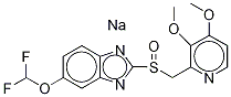 Pantoprazole-d7 SodiuM Salt (Major) Structure