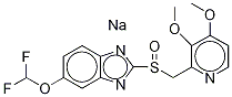 Pantoprazole-d7 SodiuM Salt (Major) 구조식 이미지