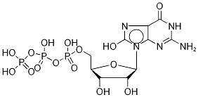 8-Hydroxy Guanosine 5’Triphosphate Triethylammonium Salt Structure