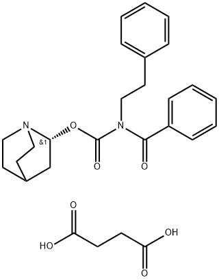 1798817-92-1 N-Benzoyl-N-[2-(phenyl)ethyl]-N-carbamic Acid R-Quinuclidinol Ester Succinic Acid Salt