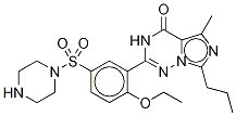 N-DESETHYL VARDENAFIL-D8 구조식 이미지