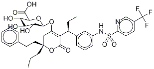 Tipranavir-d4 -D-Glucuronide Structure