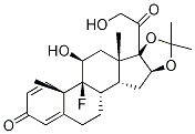 Triamcinolone-13C3 Acetonide Structure