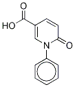 5-Carboxy-N-(phenyl-14C6)-2-1H-pyridone Structure