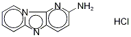 2-Aminodipyrido[1,2-a:3',2-D]imidazole-13C3 Hydrochloride 구조식 이미지