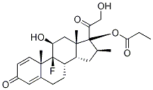 Betamethasone 17-Propionate-d5 Structure