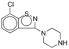 7-Chloro-3-(piperazin-1-yl)benzol[d]isothiazole Structure