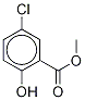 5-Chloro-2-hydroxy-benzoic Acid Methyl Ester-13C,d3 구조식 이미지