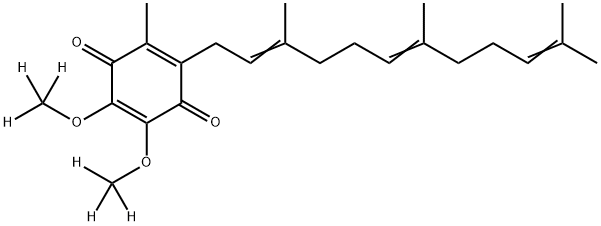 CoenzyMe Q10-d6 Structure