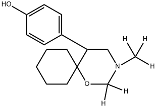 O-DesMethyl Venlafaxine Cyclic IMpurity-d5 Structure