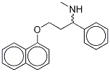rac N-DeMethyl Dapoxetine-d3 구조식 이미지