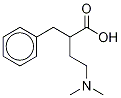 α-[2-(DiMethylaMino-d6)ethyl] HydrocinnaMic Acid Structure