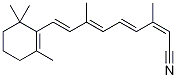 all-trans-Retinonitrile-14,15-13C2 Structure