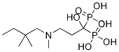 [1-Hydroxy-3-(Methyl-2,2-diMethylbutylaMino)propylidene] Bisphosphonic Acid 구조식 이미지