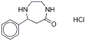 7-Phenyl-1,4-diazepan-5-one-d4 Hydrochloride 구조식 이미지