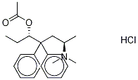 BetacetylMethadol-d3 Hydrochloride 구조식 이미지