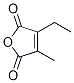 2-Ethyl-3-MethylMaleic Anhydride-d3 구조식 이미지