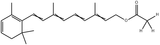 1795137-64-2 Dehydroretinyl Acetate-d3